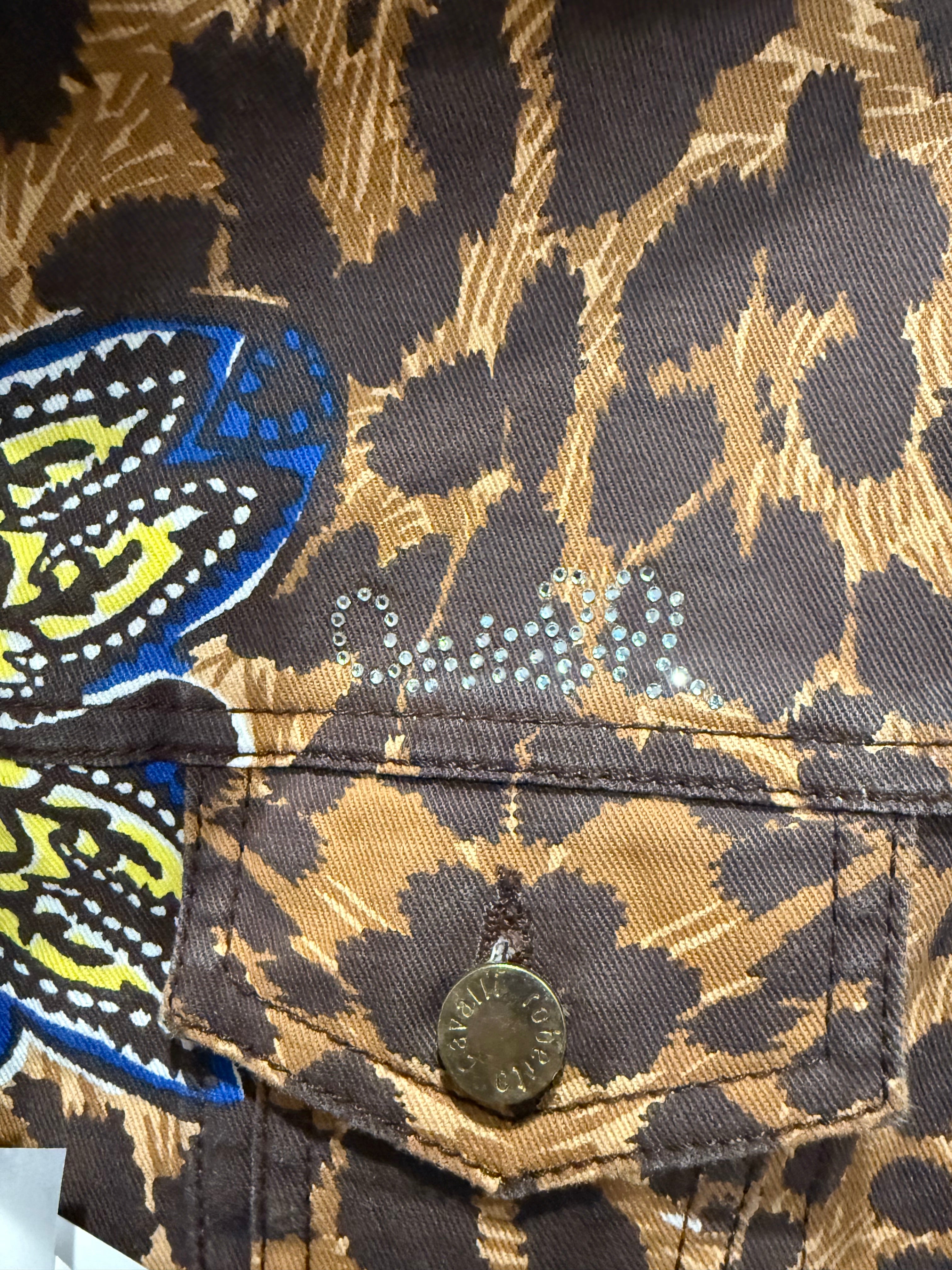 Roberto Cavalli leopard multicolor set