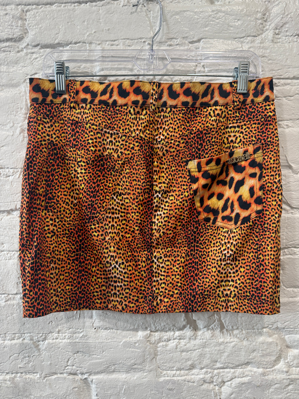 Just Cavalli Animal 
Print Mini Skirt
