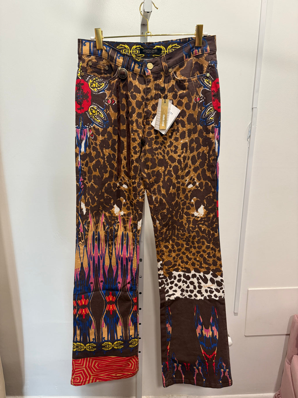Roberto Cavalli leopard multicolor set