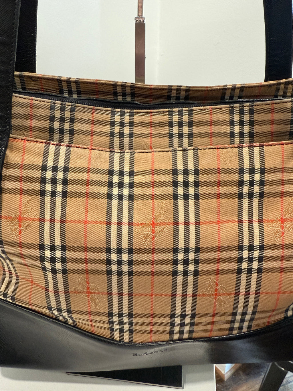 Burberry Plaid Diaper Bag