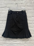 Diesel Black Midi Skirt