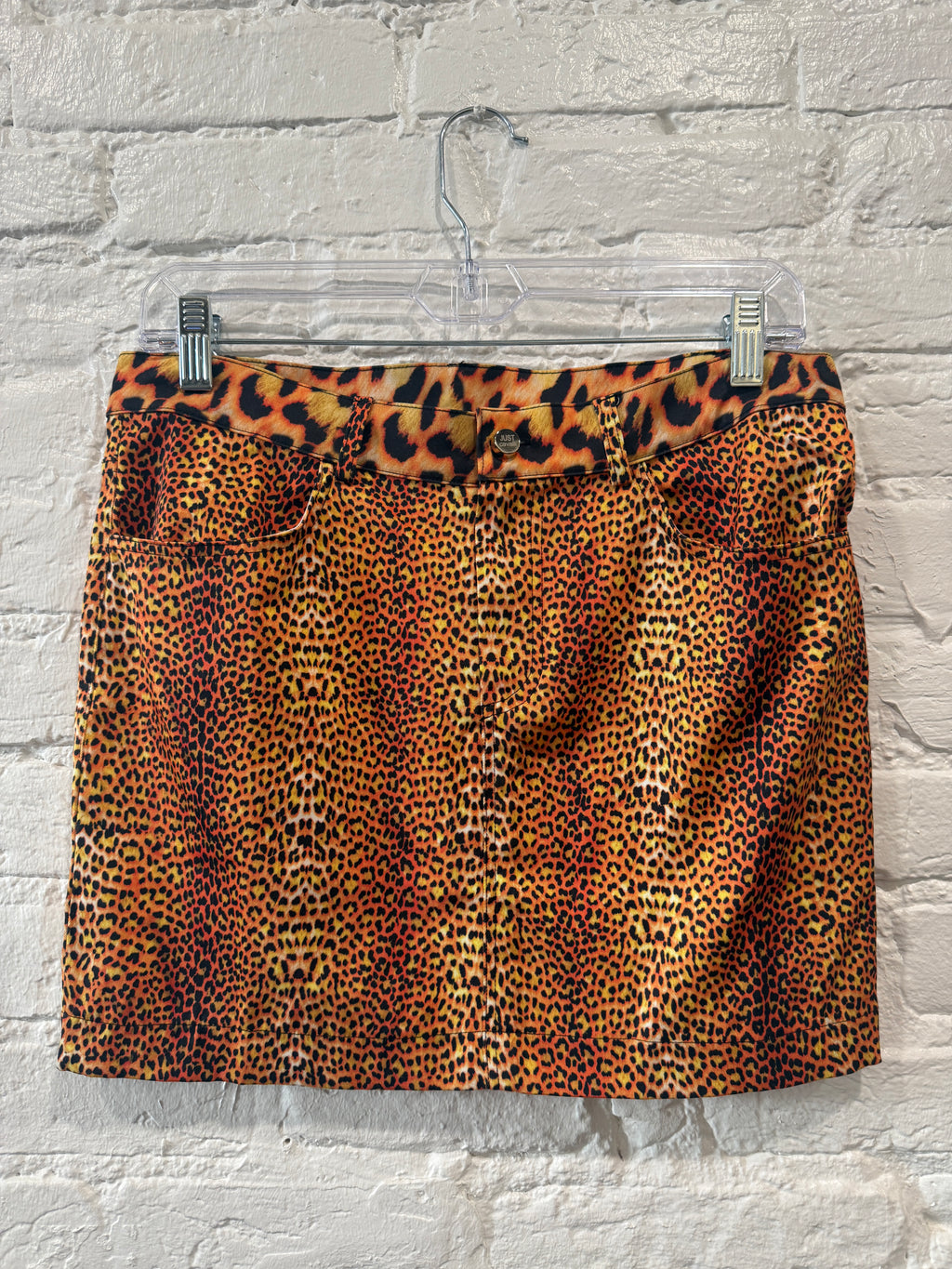 Just Cavalli Animal 
Print Mini Skirt