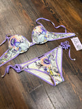 Vtg Cavalli Bikini Set as is