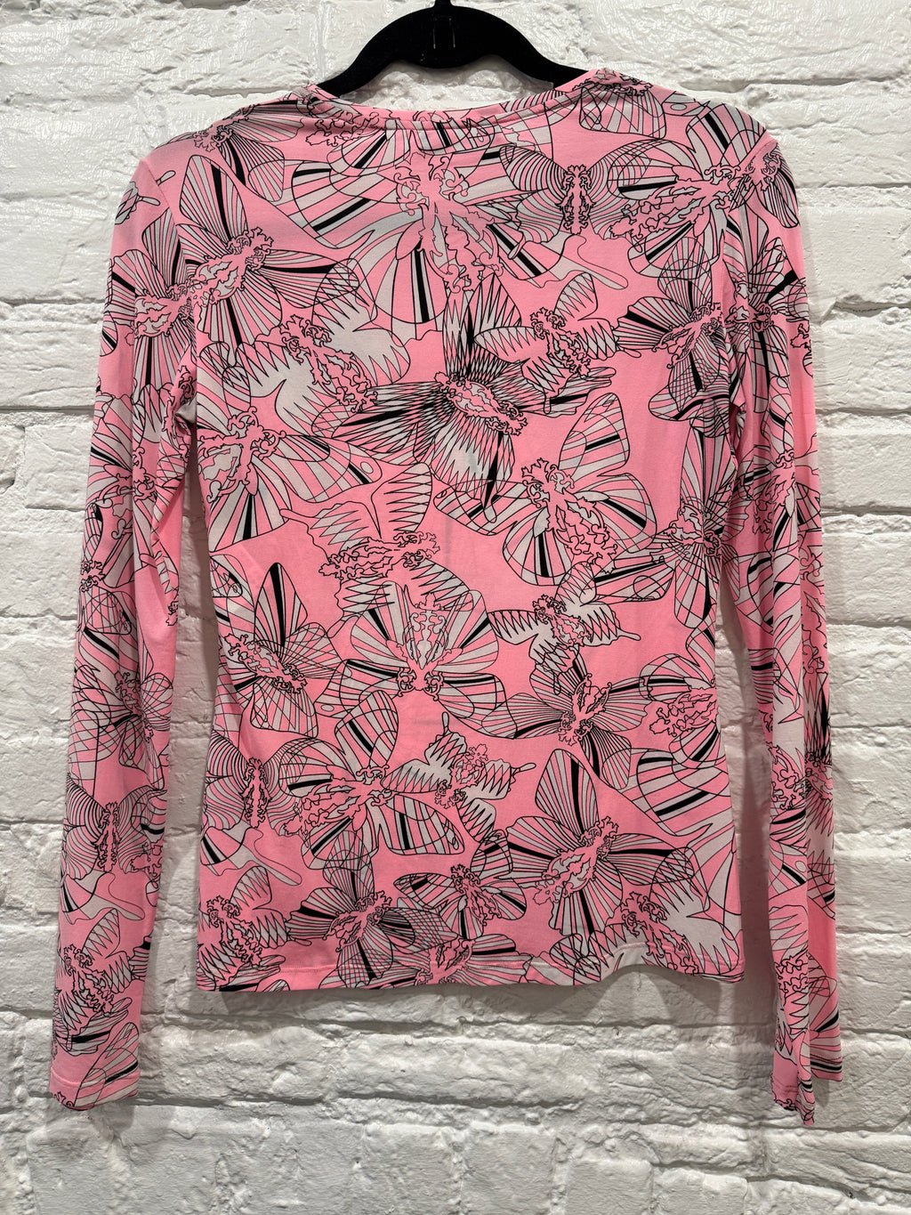 Versace Pink 
Butterfly Top