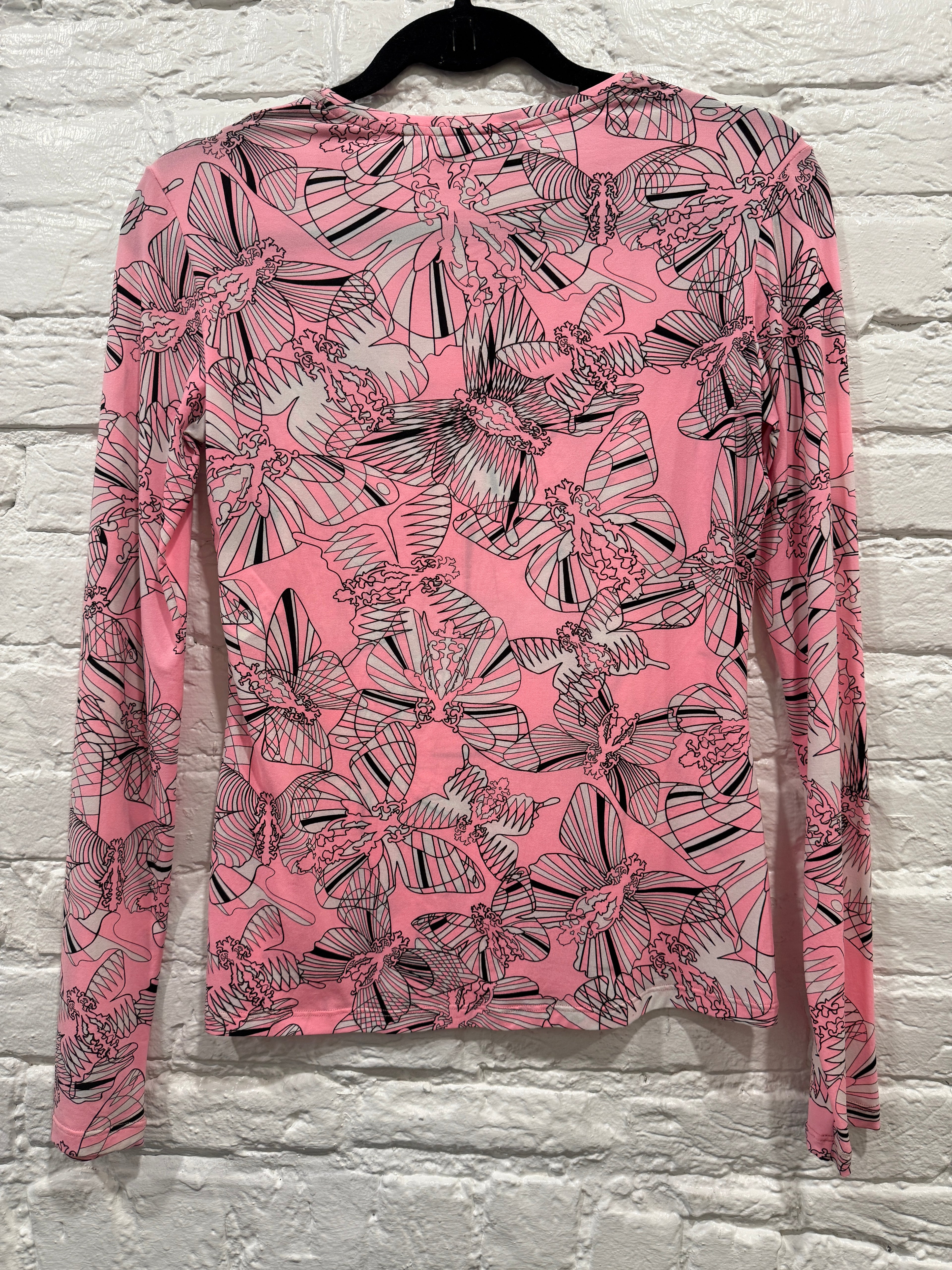 Versace Pink 
Butterfly Top