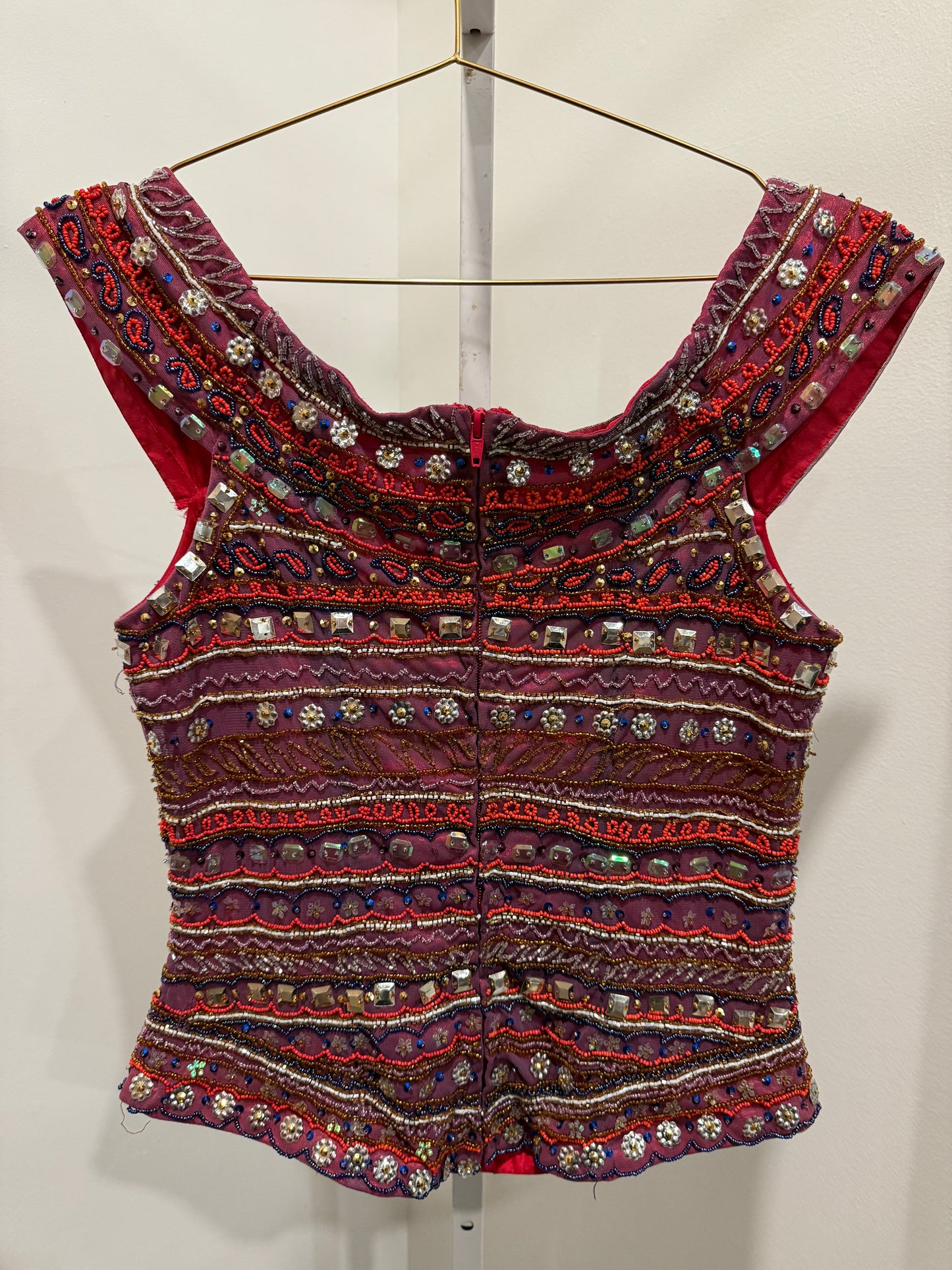 Apart Beaded top