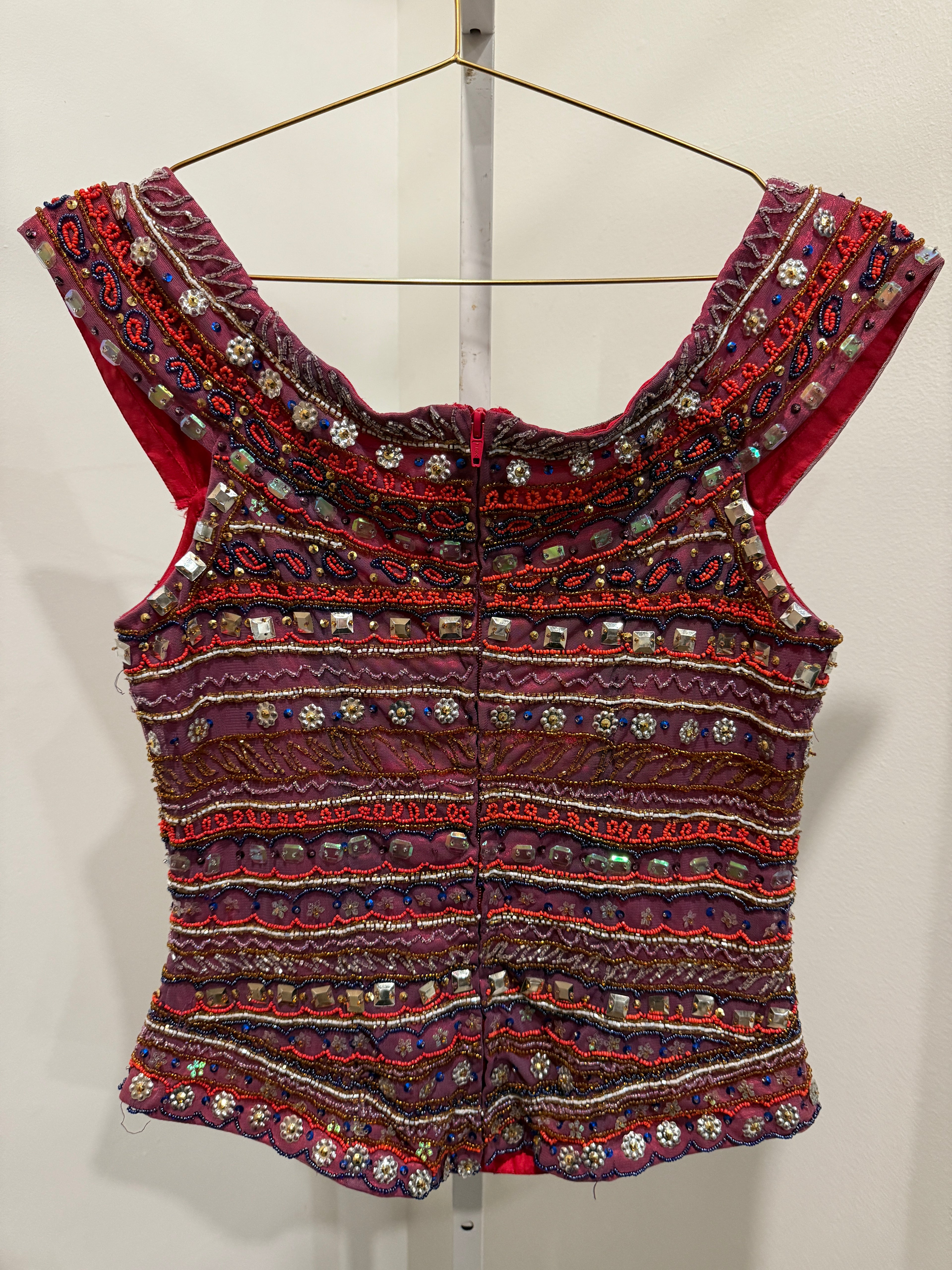 Apart Beaded top