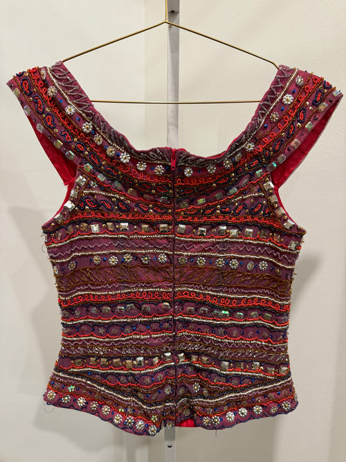 Apart Beaded top