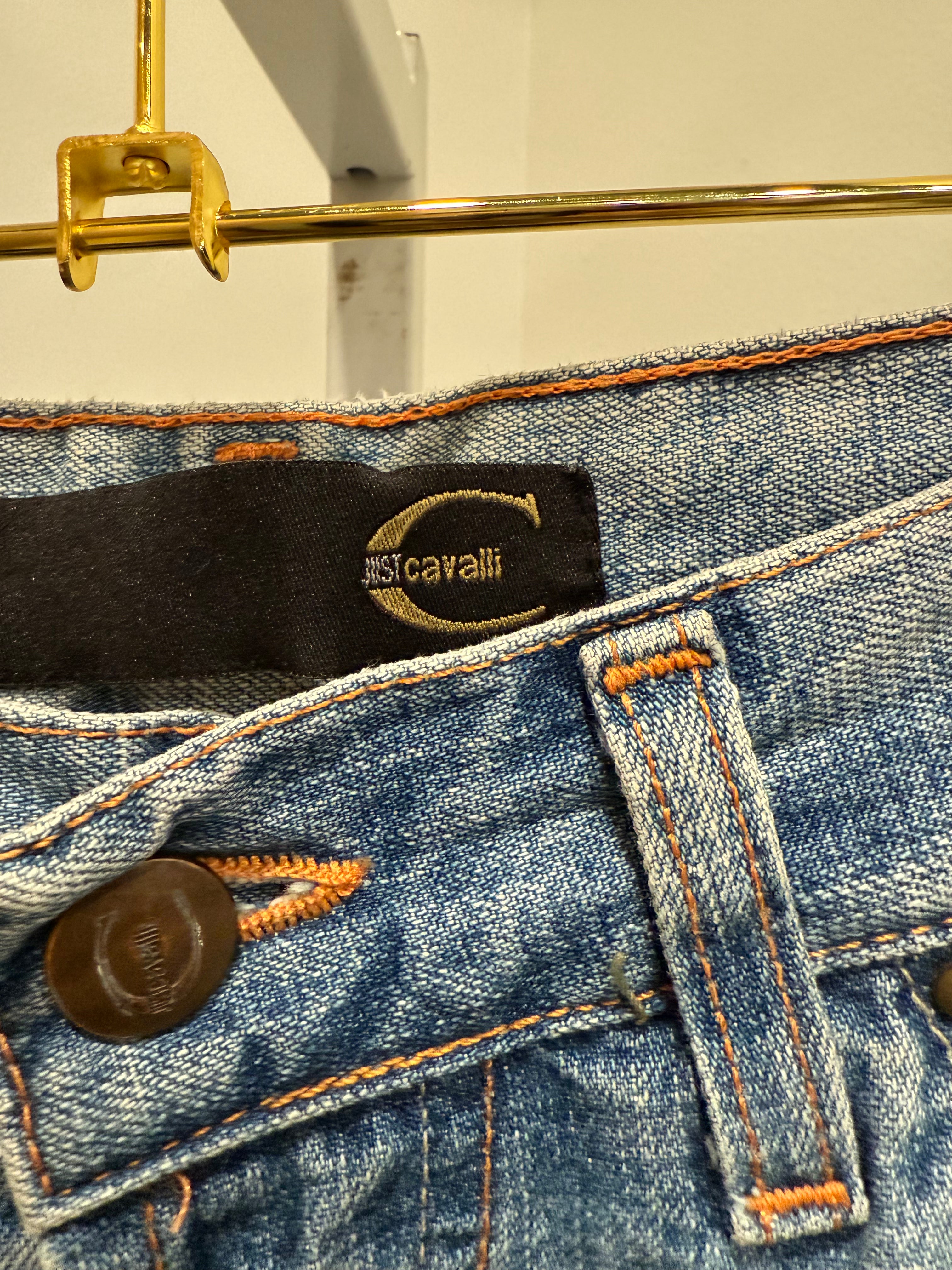 Cavalli button fly  jeans