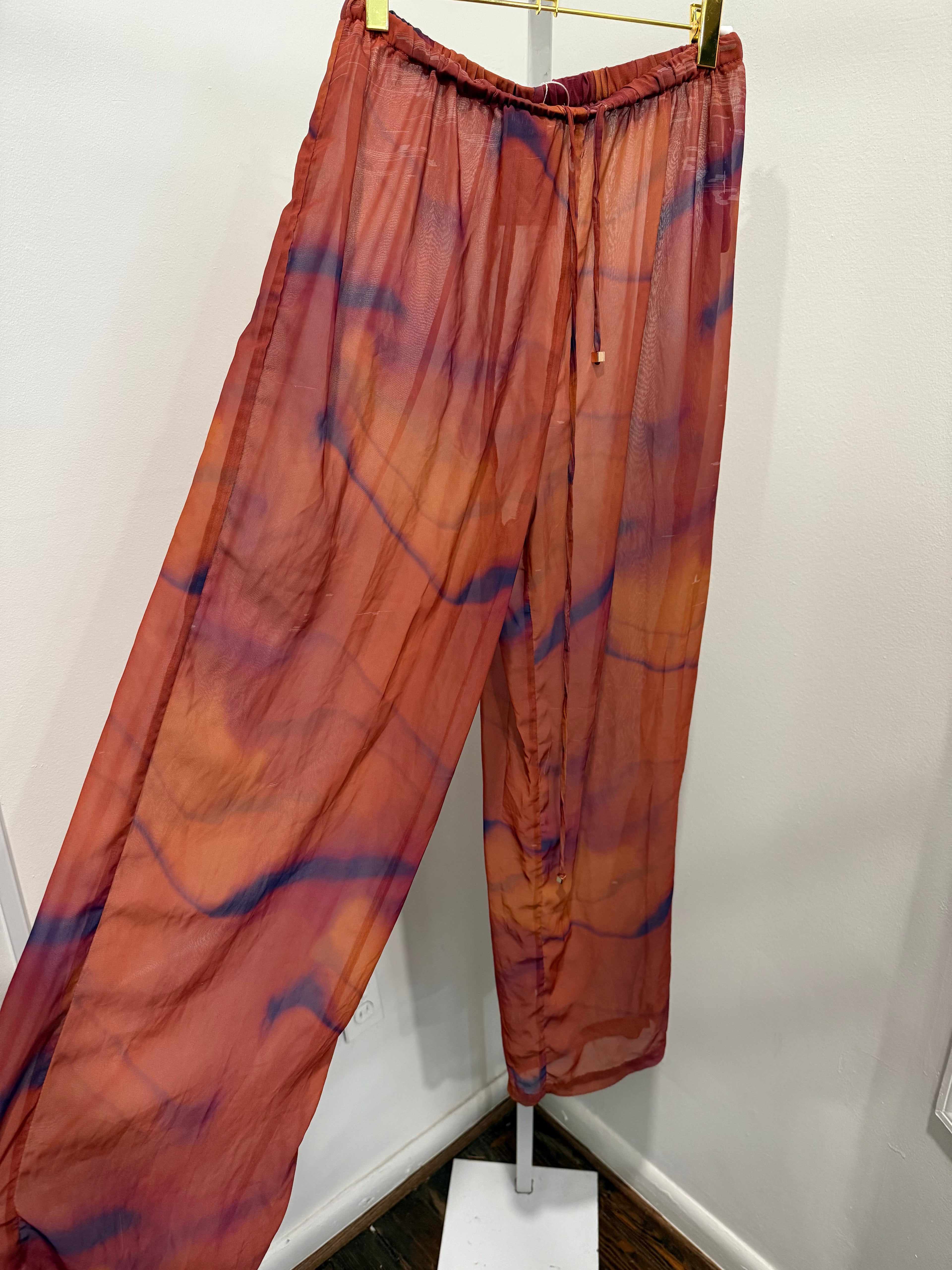 Cover up multicolor pants