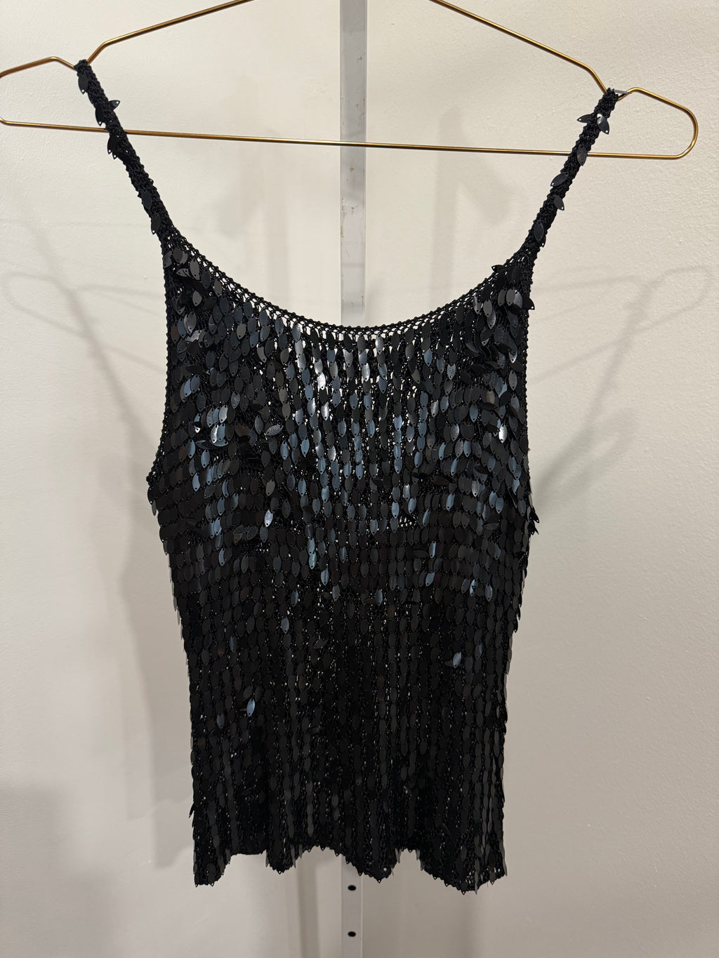 Black crochett top