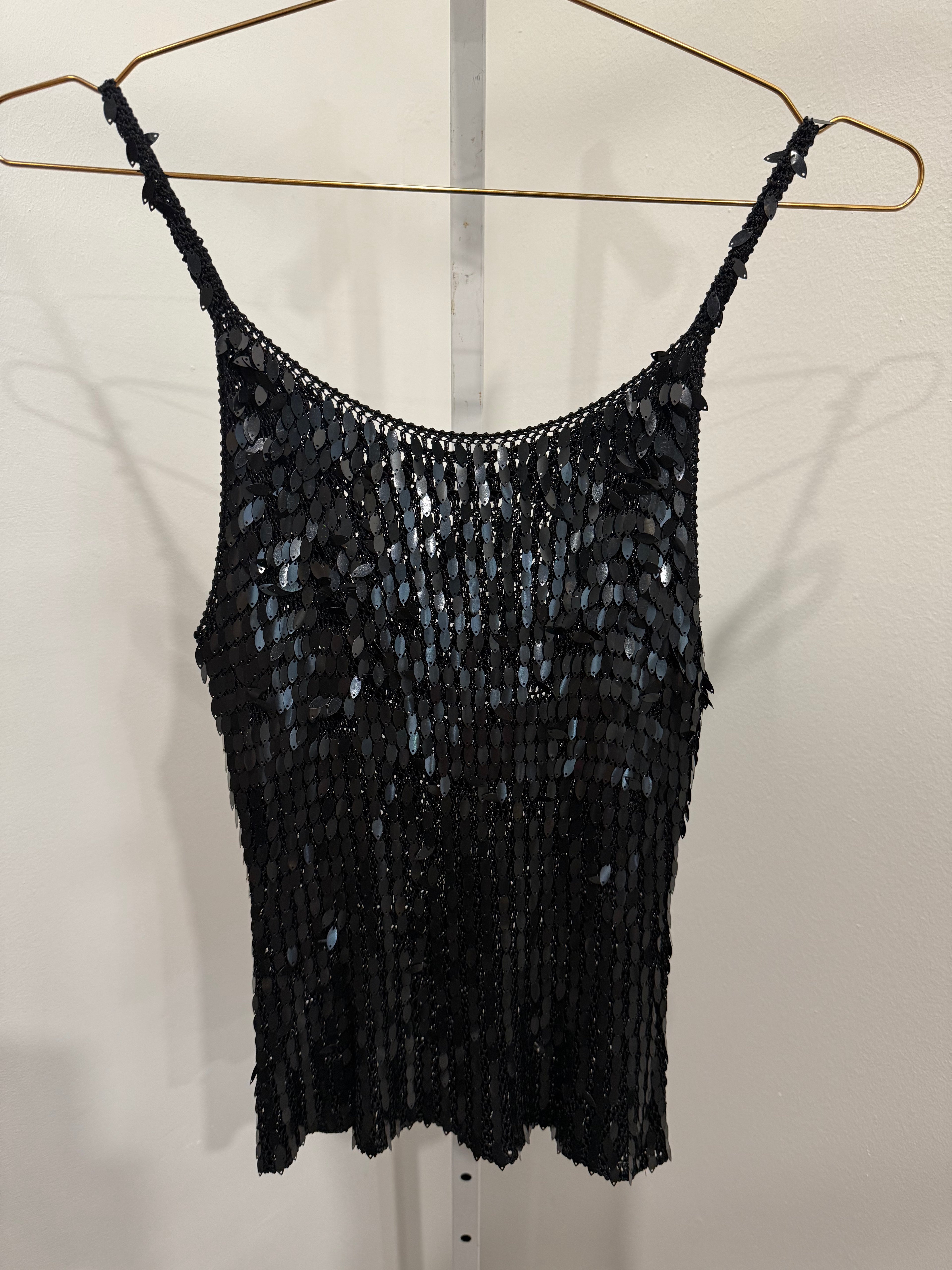 Black crochett top