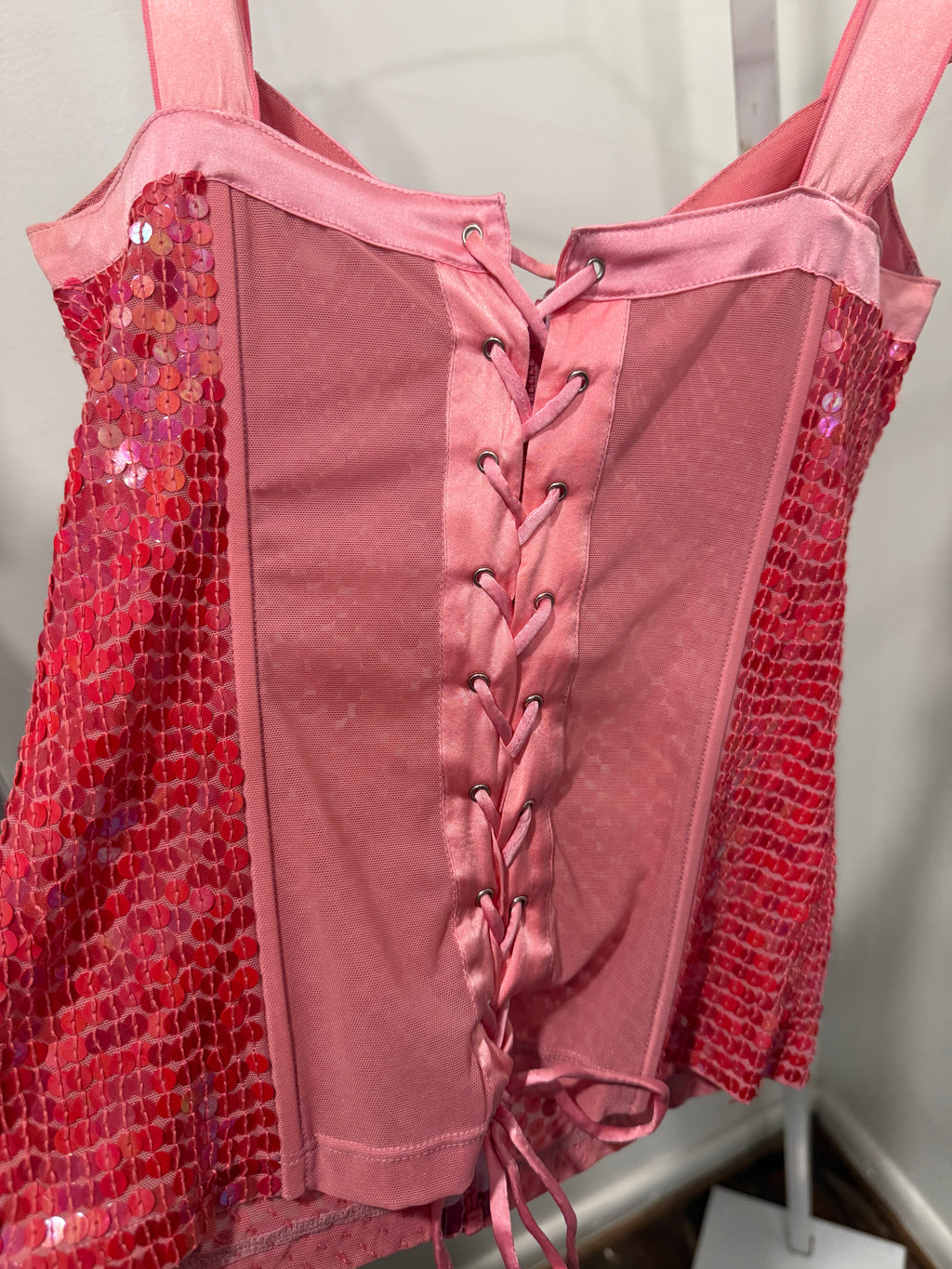 Pinko sequin pink top