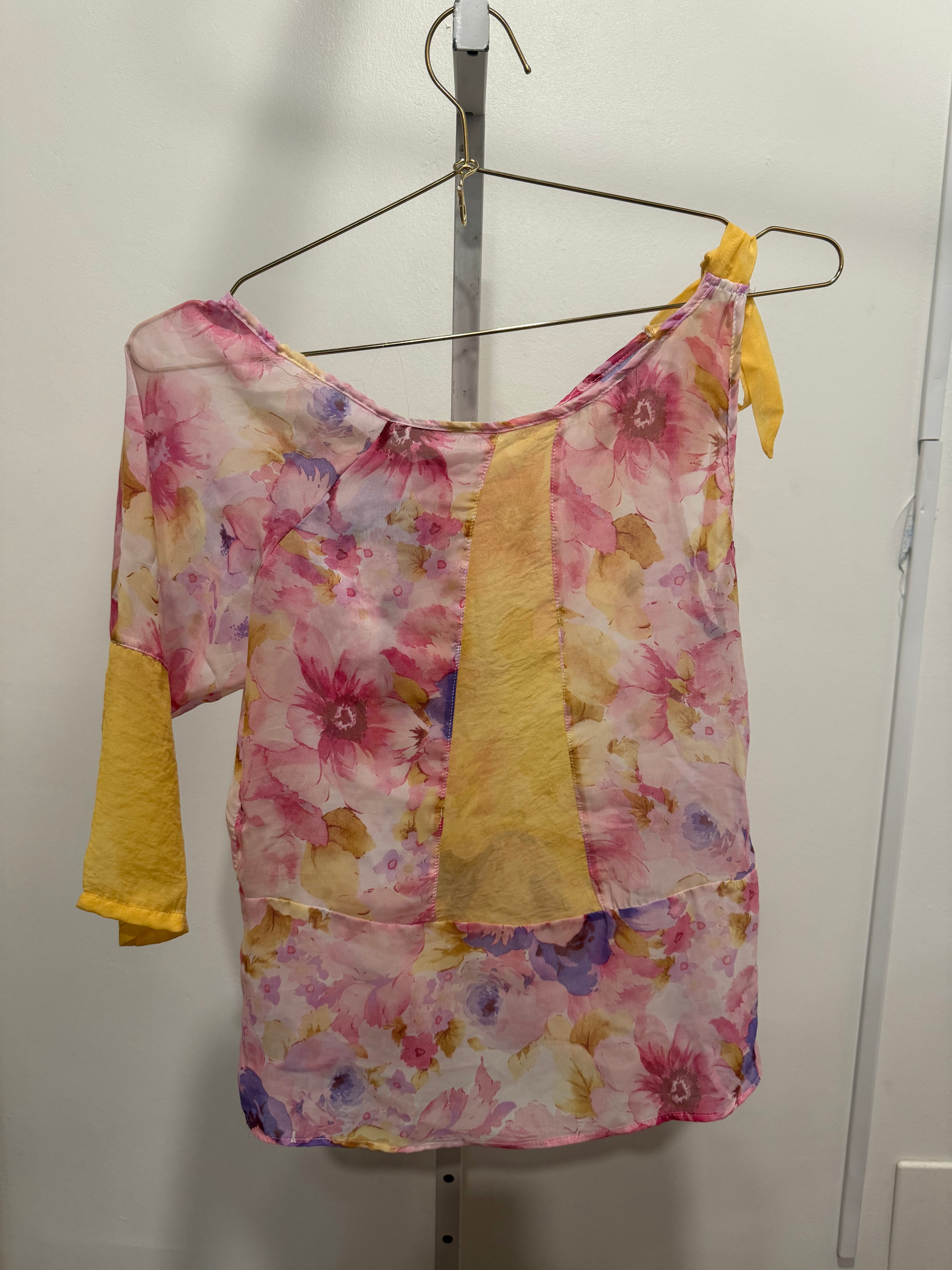 Floral silk Halter set