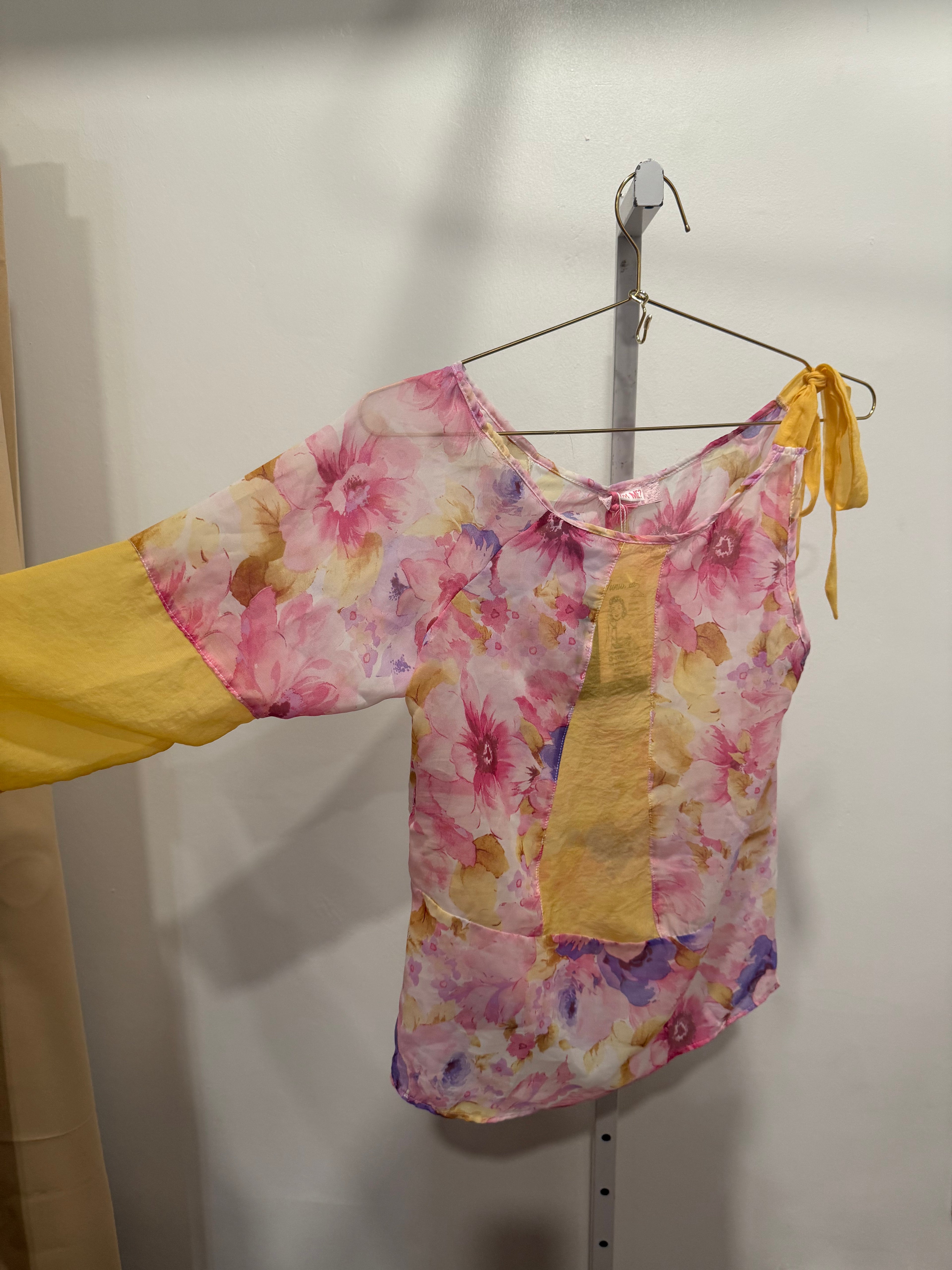 Floral silk Halter set